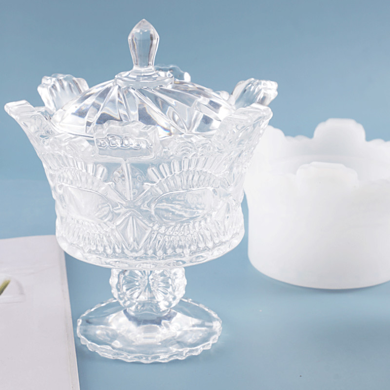 Resin Art Equipment - Kristall Lagerung Box Silikon Form Kawaii