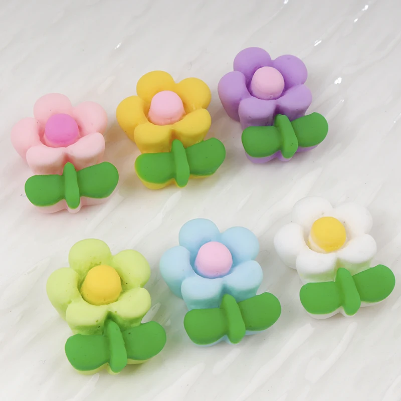 20/100 Stücke Mini Blumen DIY  – Resin Art Earrings Material Bewertung und Preis