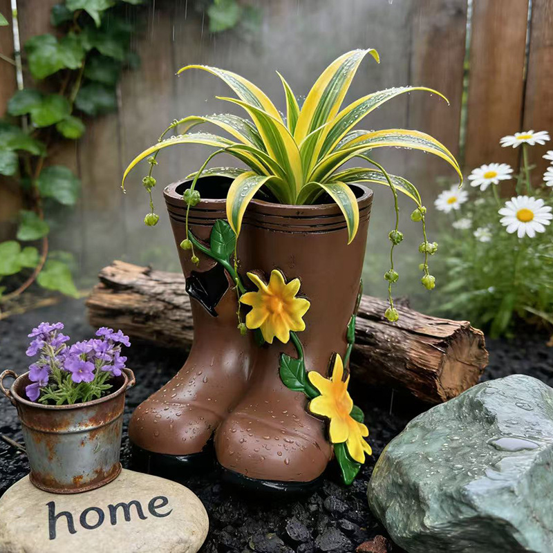 Rustikale Regenstiefel-Vase: D – Resin Art Unique Ideas Bewertung und Preis