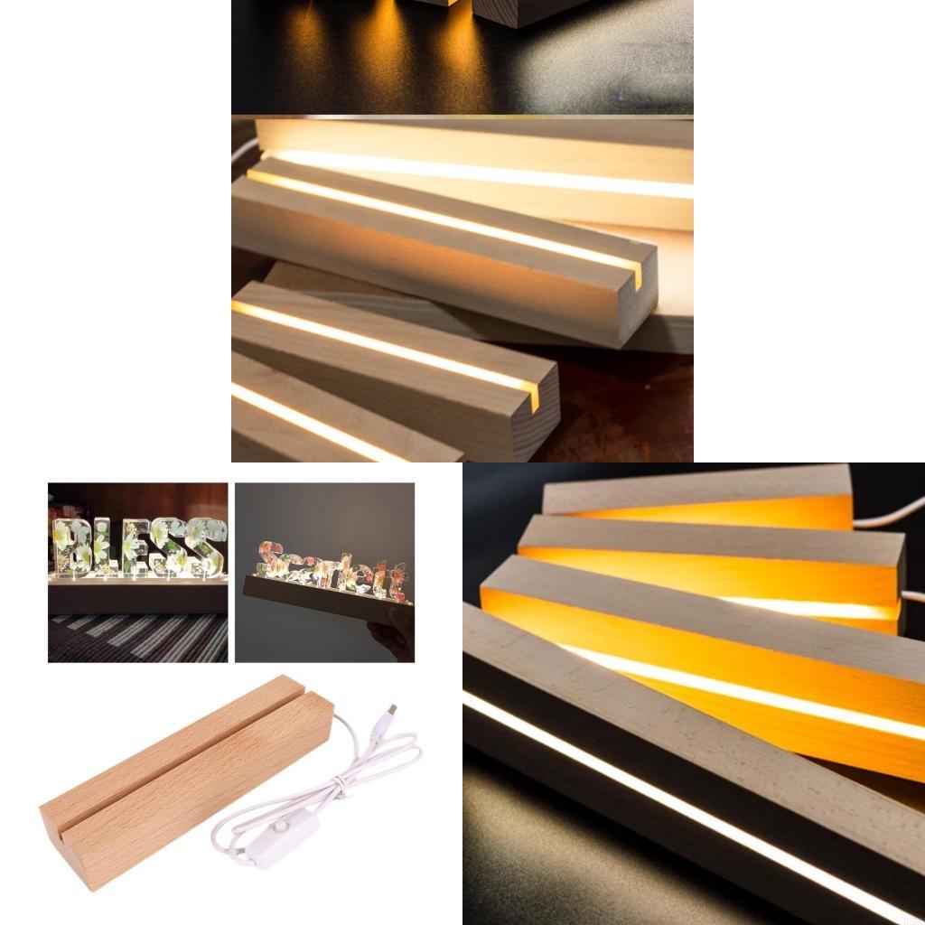 R3MC Holzlicht Display Basis H – Resin Art Equipment Bewertung und Preis