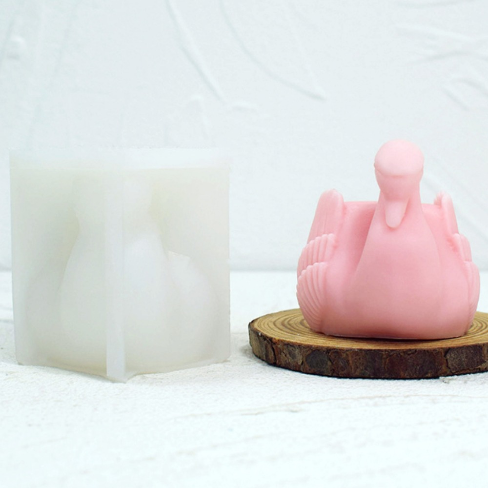 Weißer Schwan Silikon Kerzenfo – Resin Art Gift For Wedding Bewertung und Preis