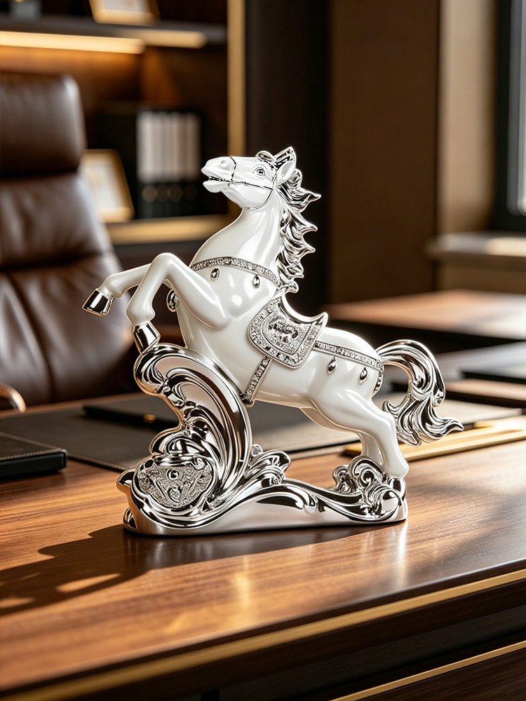 Wohndekor Pferdestatue Desktop – Resin Art For Anniversary Gift Bewertung und Preis