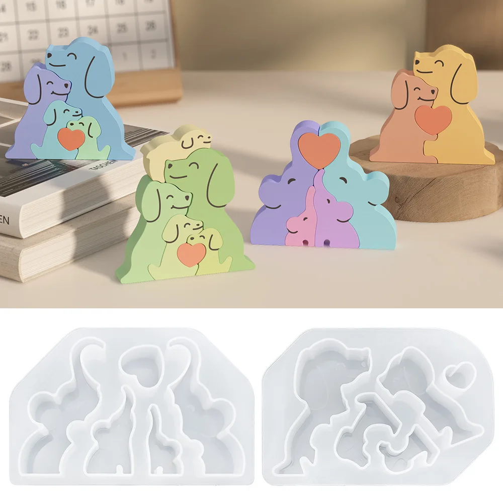 Tiere Familie Liebe Umarmung S – Resin Art Clay Bewertung und Preis