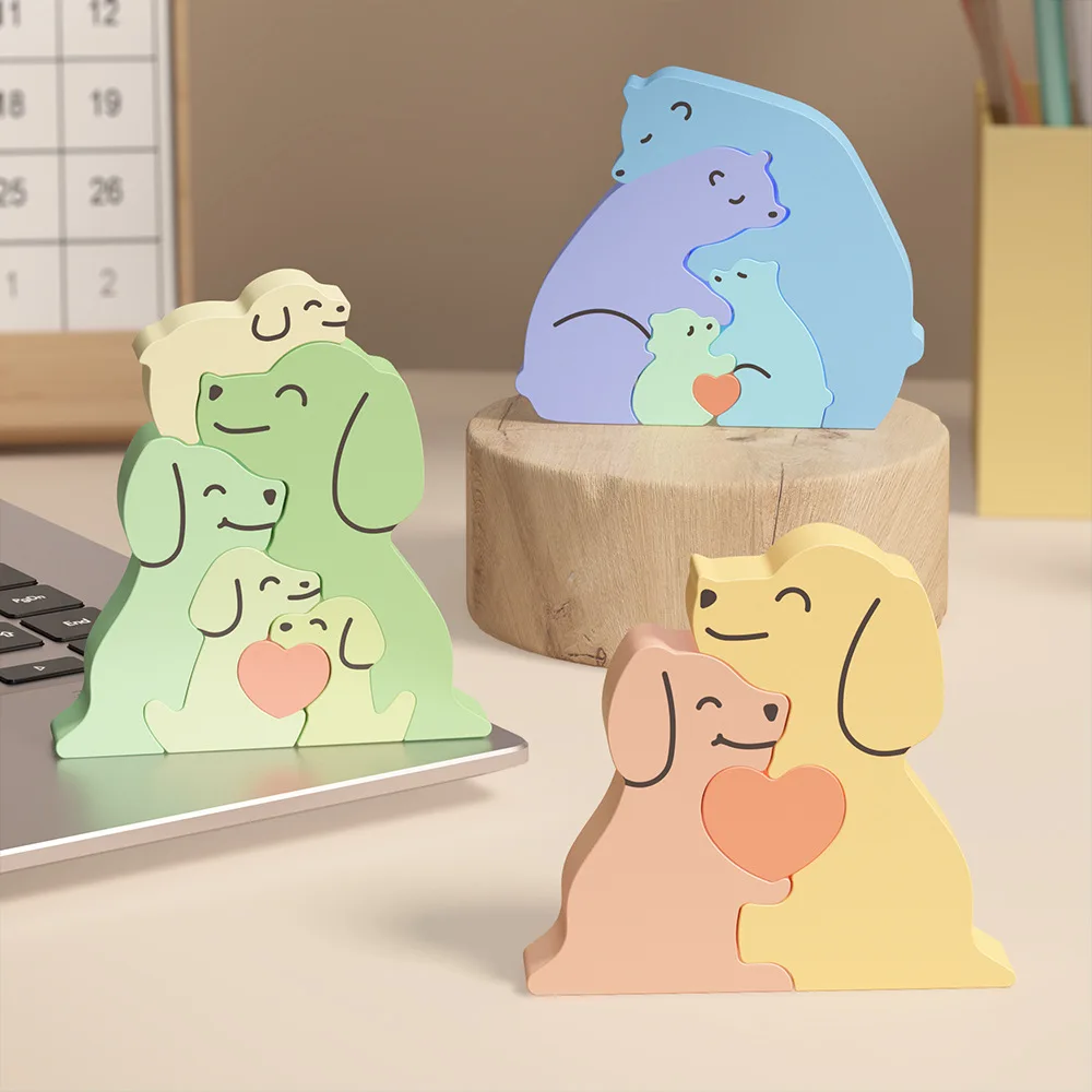 Tiere Familie Liebe Umarmung S – Resin Art Clay Bewertung und Preis