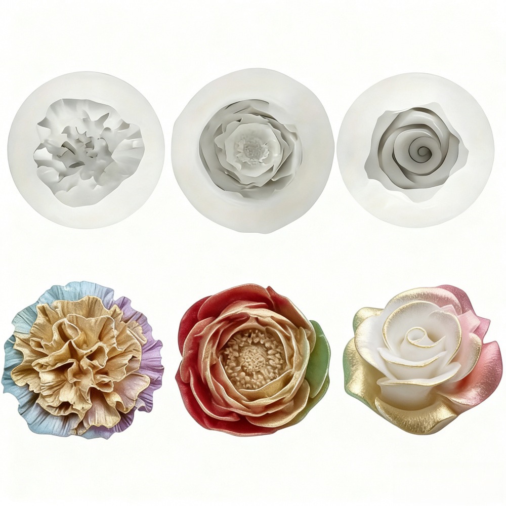 3-teilige Silikonformen für Ro – Resin Art Gift For Wedding Bewertung und Preis