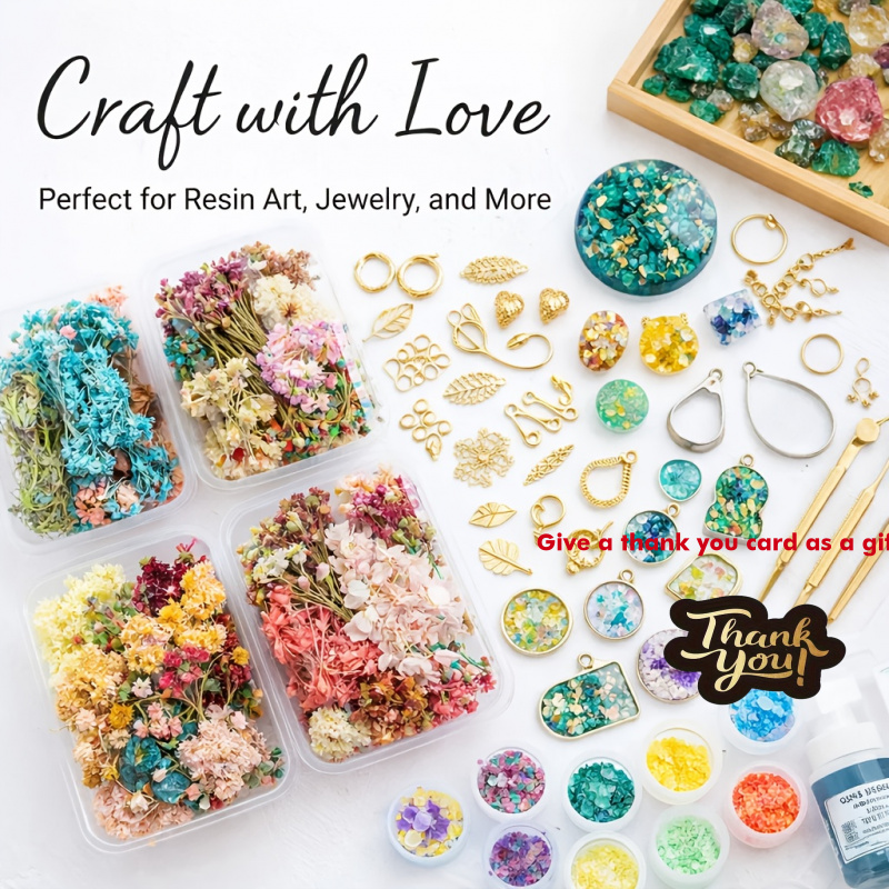 10er-Set Gemischte Getrocknete – Resin Art Gift For Wedding Bewertung und Preis