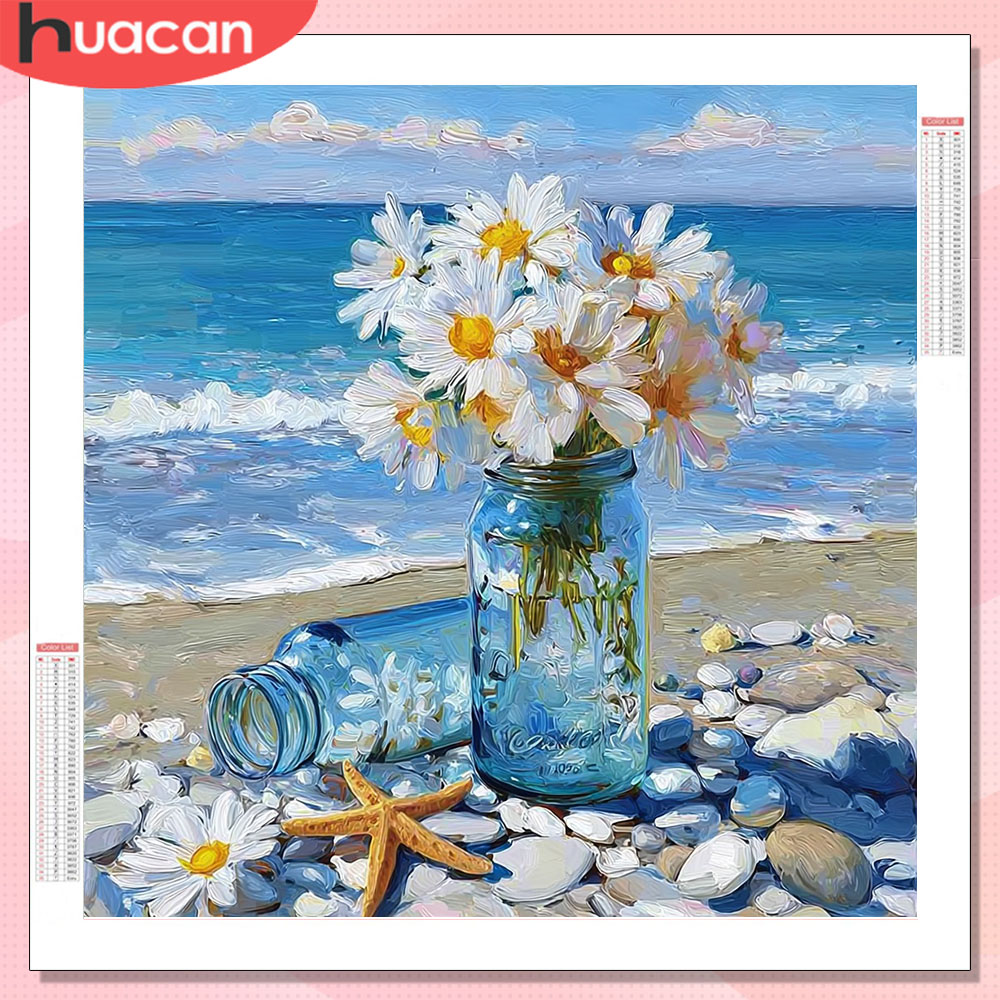 HUACAN Diamantmalerei Gänseblü – Resin Art Wallpaper Bewertung und Preis