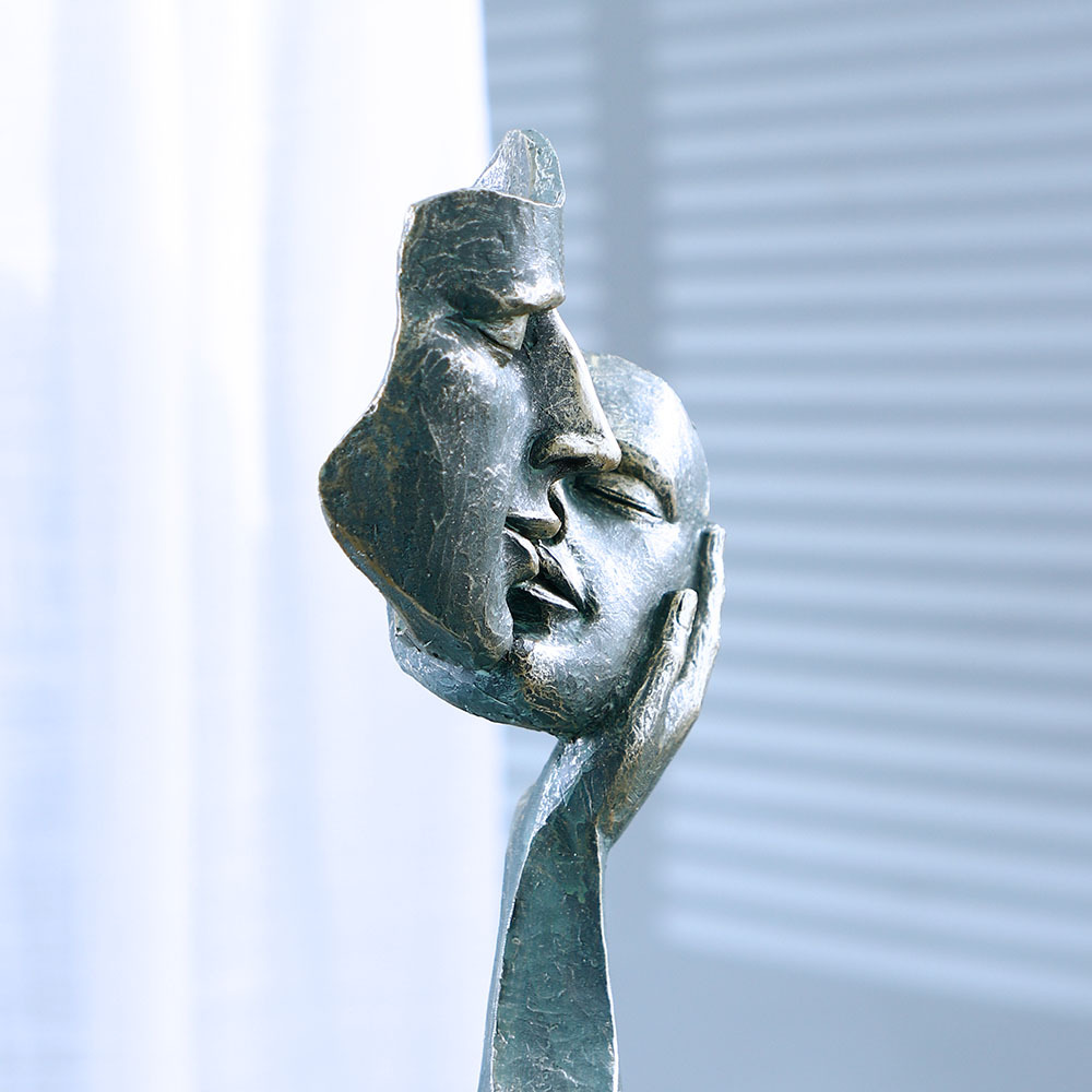 Küssende Gesichtsmasken-Skulpt – Resin Art Unique Ideas Bewertung und Preis