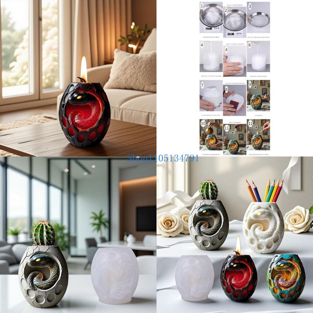 98km Kreative Schlangenmuster- – Resin Art Unique Ideas Bewertung und Preis